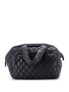 Chanel Coco Cocoon Bowling Bag Quilted #300373C15B
